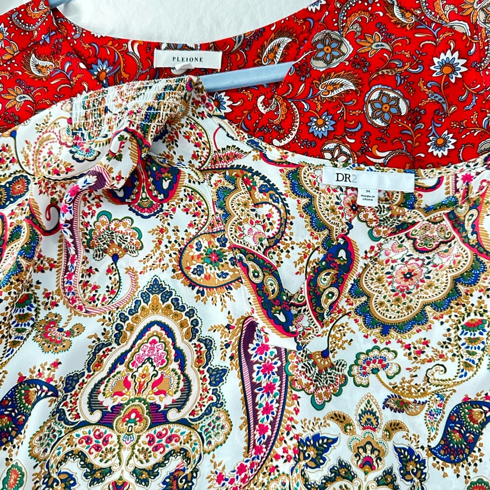 Two for one!!! DR2 | Pleione. Short sleeve blouses.